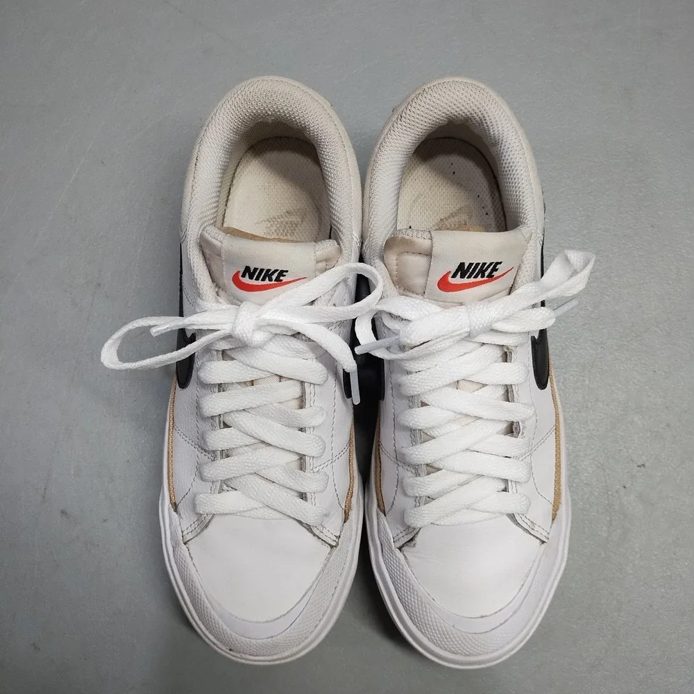 Nike Court Legacy Lift Platform Sneakers Womens US 5.5 Multi Athletic DM7590-100